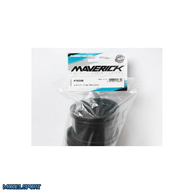 Maverick 150246 Quantum+ Xt 3.2In Wheel (Black/2Pcs)