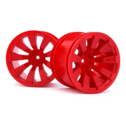 Maverick 150247 Quantum+ Xt 3.2In Wheel (Red/2Pcs)