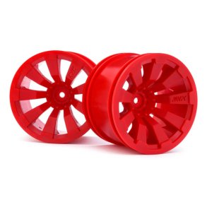 Maverick 150247 Quantum+ Xt 3.2In Wheel (Red/2Pcs)