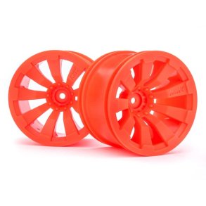 Maverick 150248 Quantum+ Xt 3.2In Wheel (Orange/2Pcs)