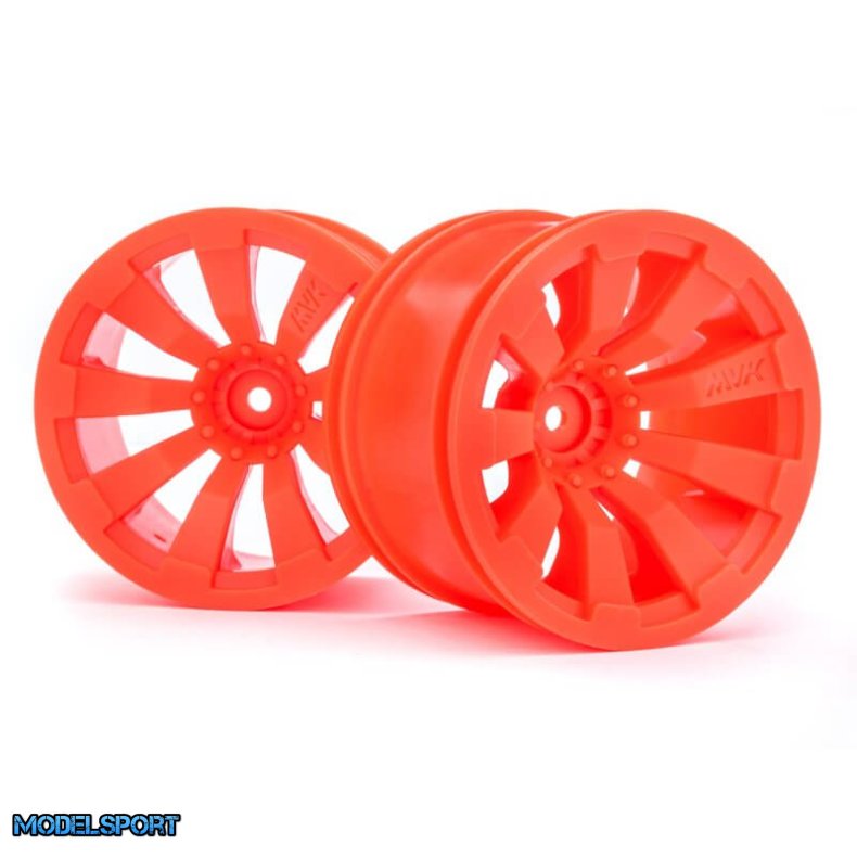 Maverick 150248 Quantum+ Xt 3.2In Wheel (Orange/2Pcs)