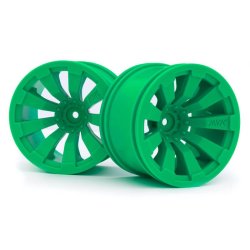 Maverick 150249 Quantum+ Xt 3.2In Wheel (Green/2Pcs)