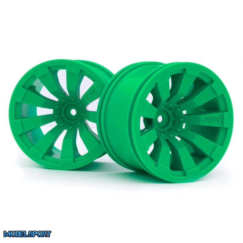 Maverick 150249 Quantum+ Xt 3.2In Wheel (Green/2Pcs)
