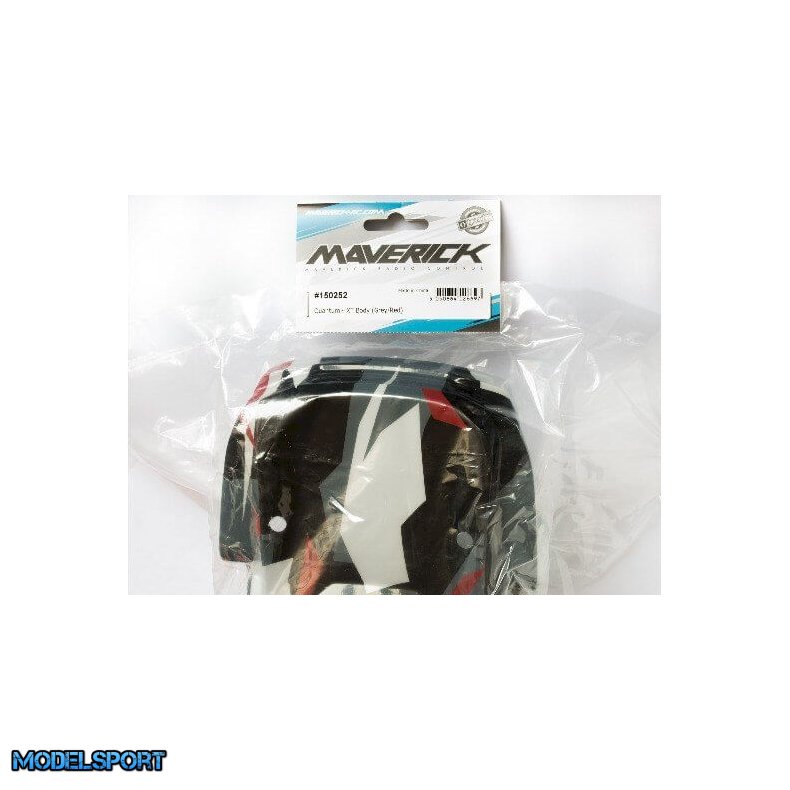 Maverick 150252 Quantum+ Xt Body (Grey/Red)