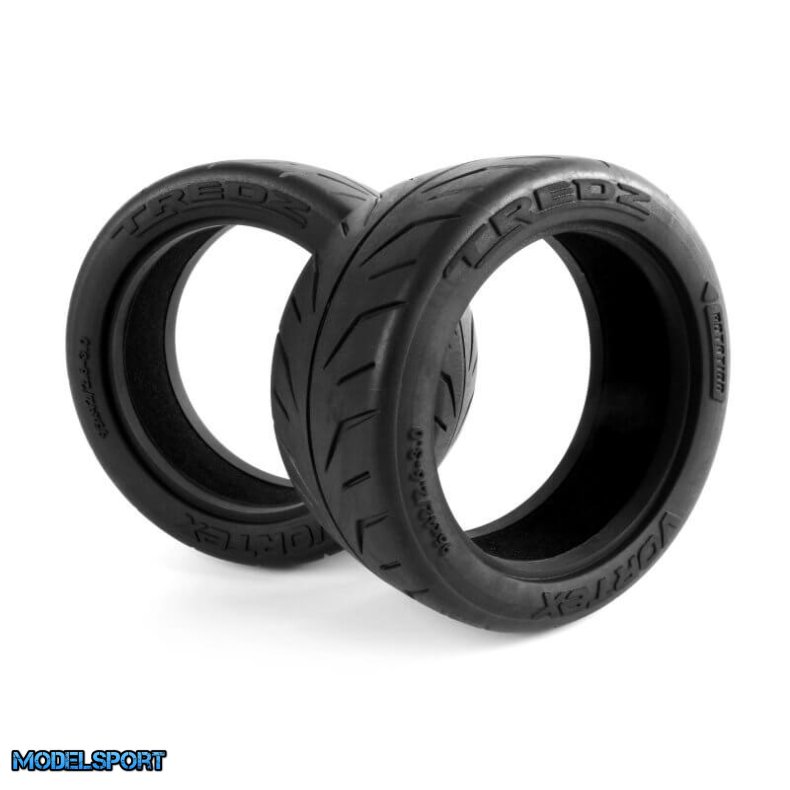 Maverick 150298 Tredz Vortex Belted Tire (95X42mm/2.6-3.0In/2Pcs)