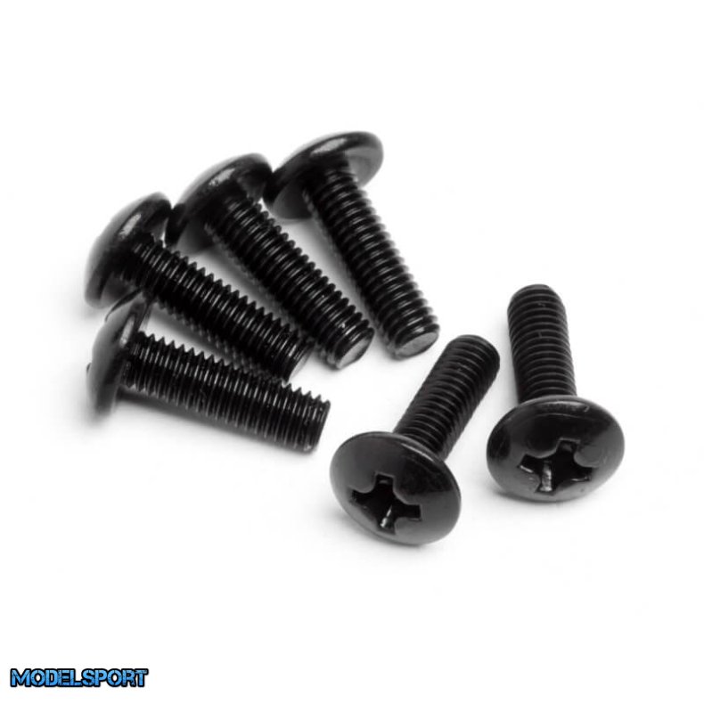 Maverick 22057 Round Head Screw M3X10mm (6Pcs)
