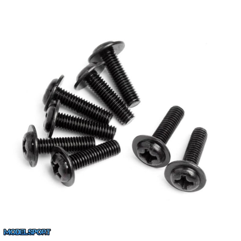 Maverick 22126 Domed Head Disc Screw M3X10 (8)