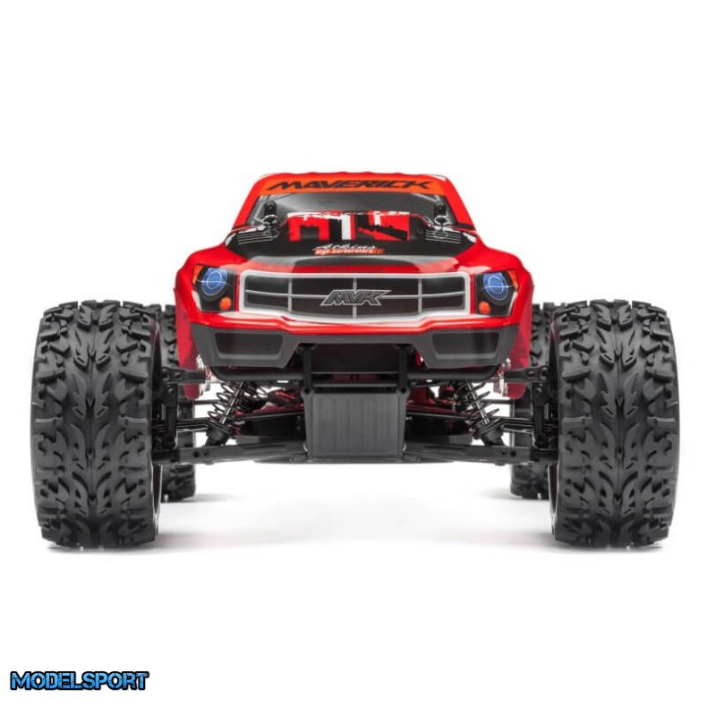 Maverick 22744 Monster Truck Painted Body Red (Mt)