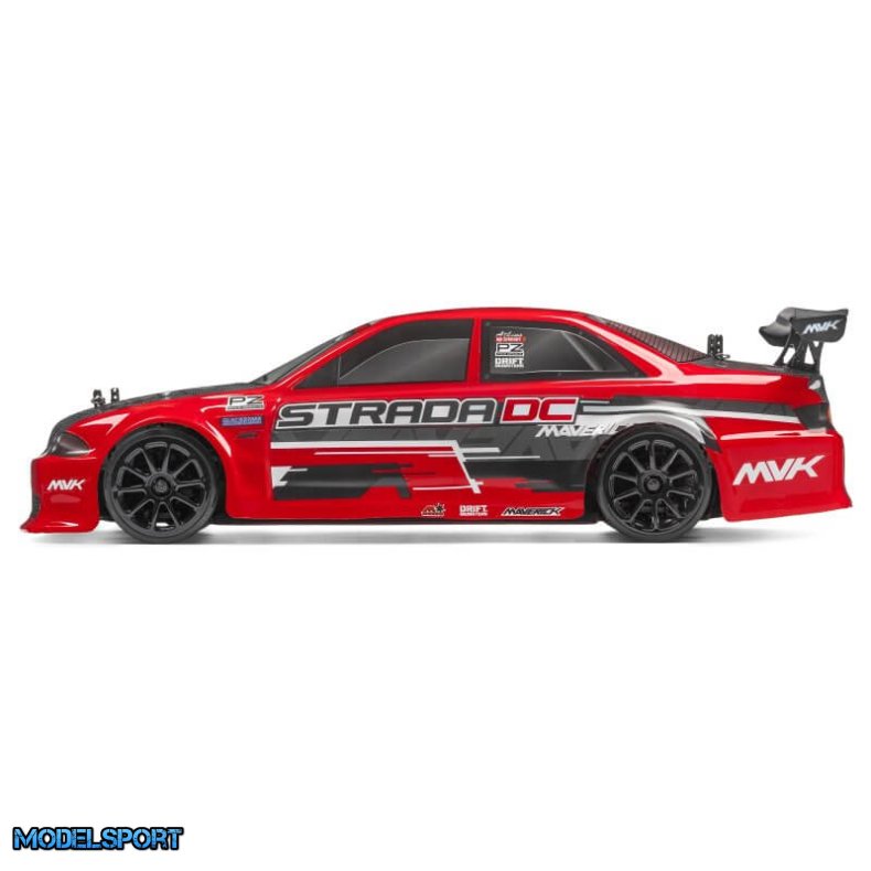 Maverick 22750 Drift Car Painted Body Red (DC)