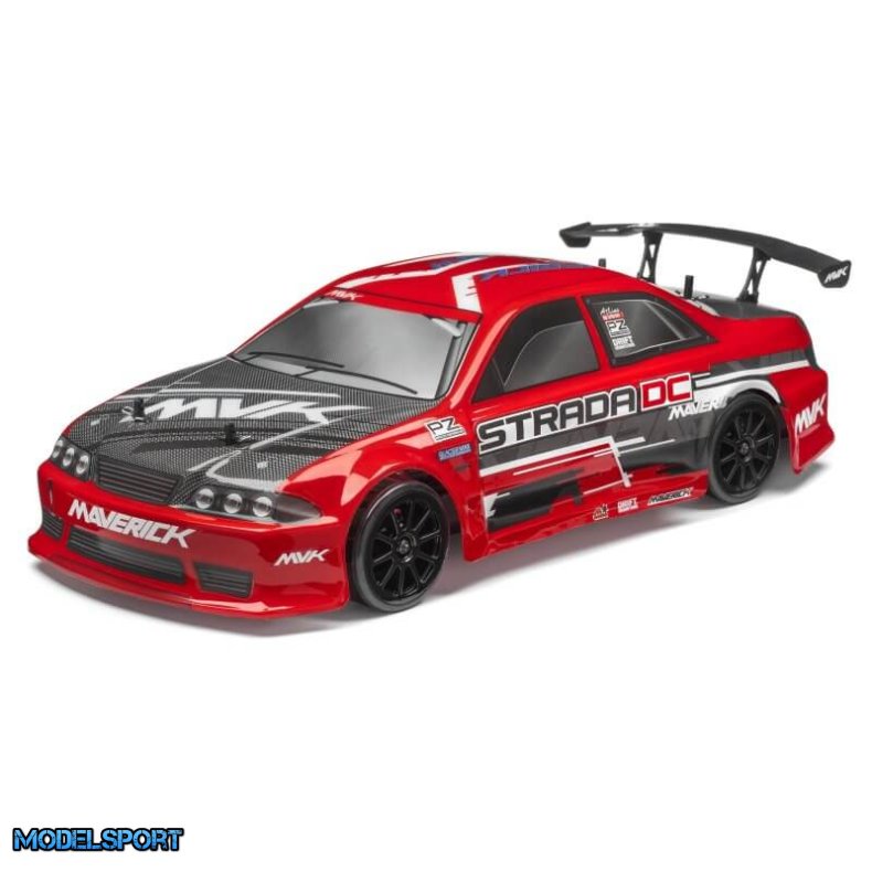 Maverick 22750 Drift Car Painted Body Red (DC)