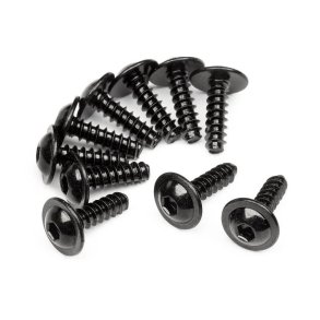 Maverick 23075 T.P Flanged Screw M3X10mm (10 Pcs)