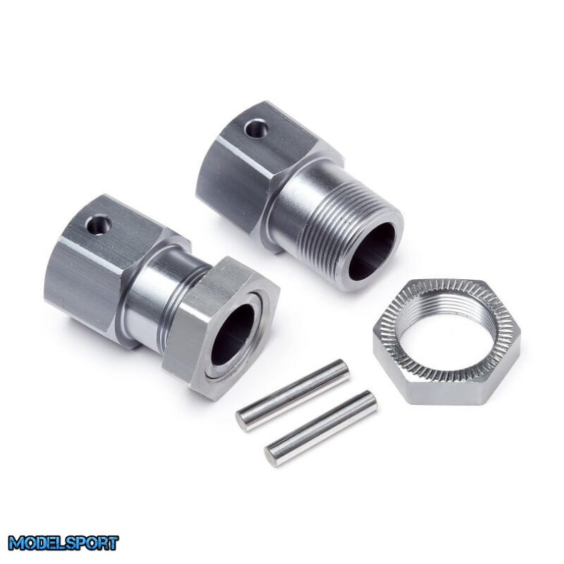 Maverick 24020 Wheel Hexes / Pins With Nuts Pr Blackout Mt