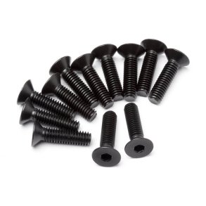 Maverick 24072 Flat Head Screw M4X16mm 12 Pcs