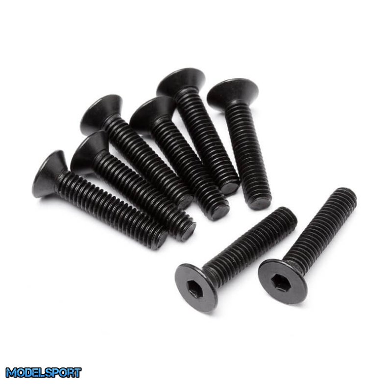Maverick 24073 Flat Head Screw M4X20mm 12 Pcs
