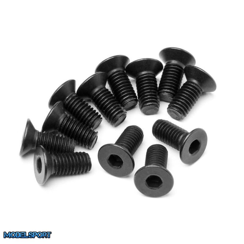 Maverick 24075 Flat Head Screw M5X12mm 12 Pcs