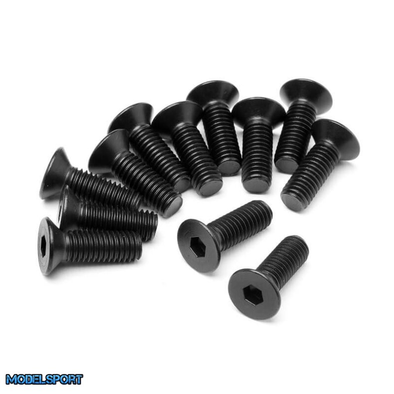 Maverick 24076 Flat Head Screw M5X15mm 12 Pcs