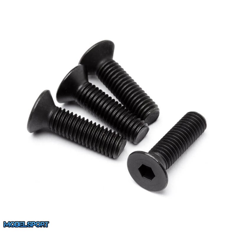 Maverick 24077 Flat Head Screw M5X18mm 4 Pcs