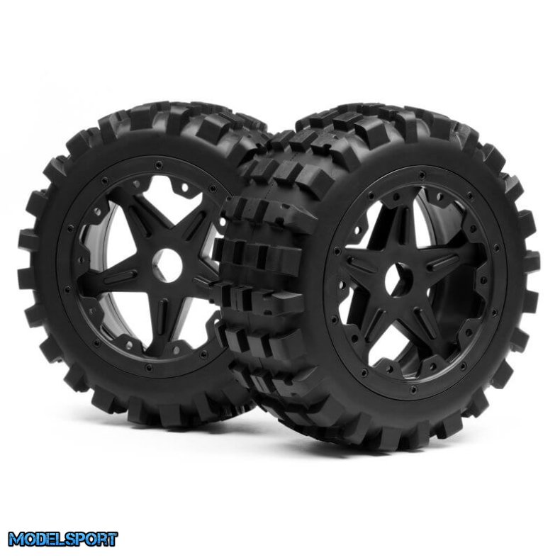 Maverick 24170 Blackout Xb Mounted Wheel And Tyre Set (Front) Pr