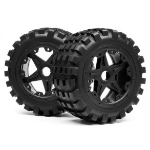 Maverick 24173 Blackout Xb Mounted Wheel And Tyre Set (Rear) Pr