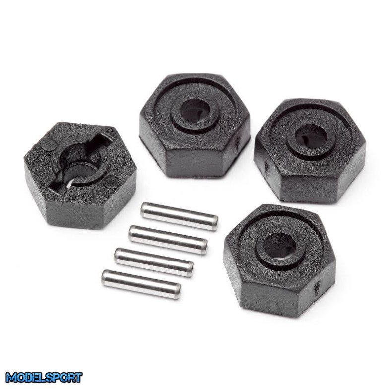 Maverick 25014 Wheel Hex Adaptors W/Pins 2X10 4Pcs (Scout Rc)