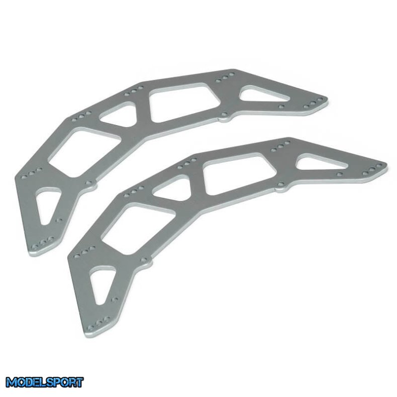 Maverick 25023 Chassis Side Plate Gunmetal 2Pcs (Scout Rc)