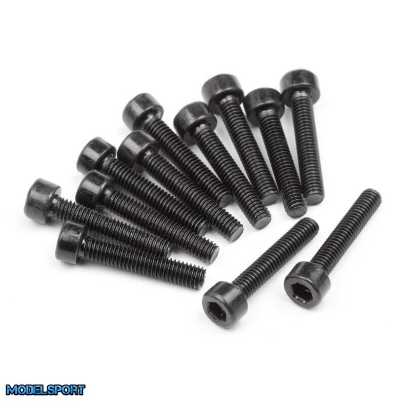Maverick 27079 Cap Head Screw M3X12mm (12 Pcs)