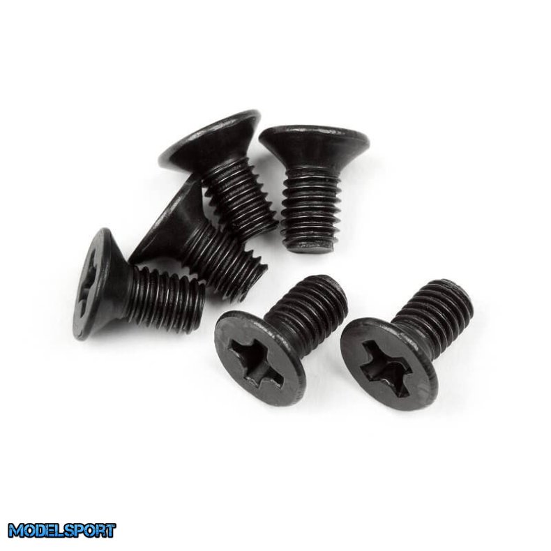 Maverick 28037 Flat Head Screw M3 X 6mm 6Pcs