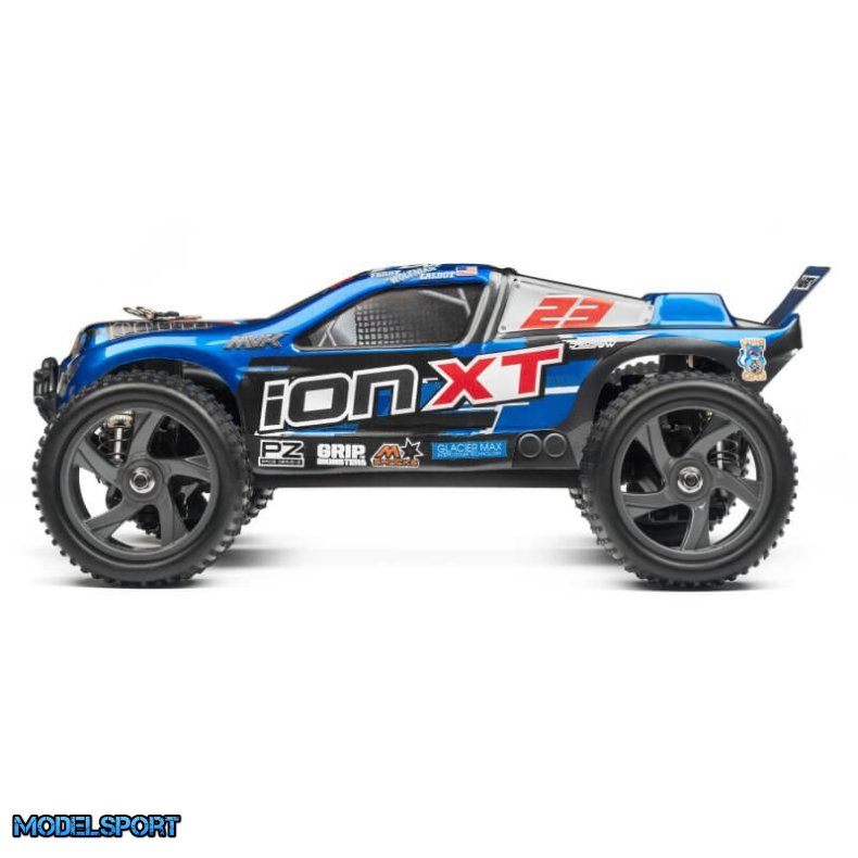 Maverick 28065 Truggy Painted Body Blue With Decals (Ion Xt)