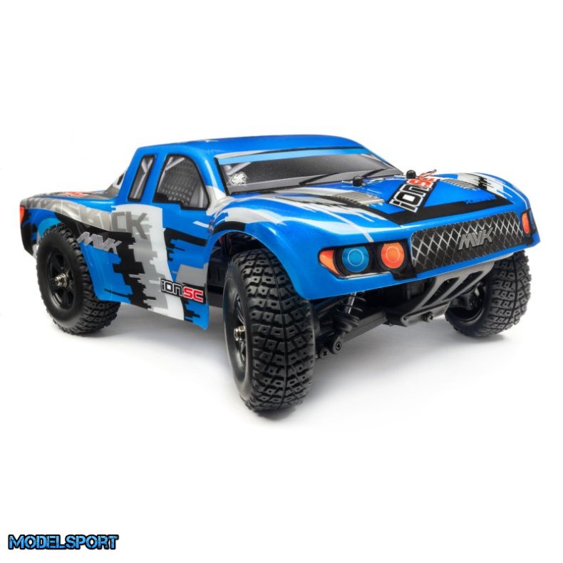 Maverick 28067 Short Course Painted Body Blue With Decals Ion Sc