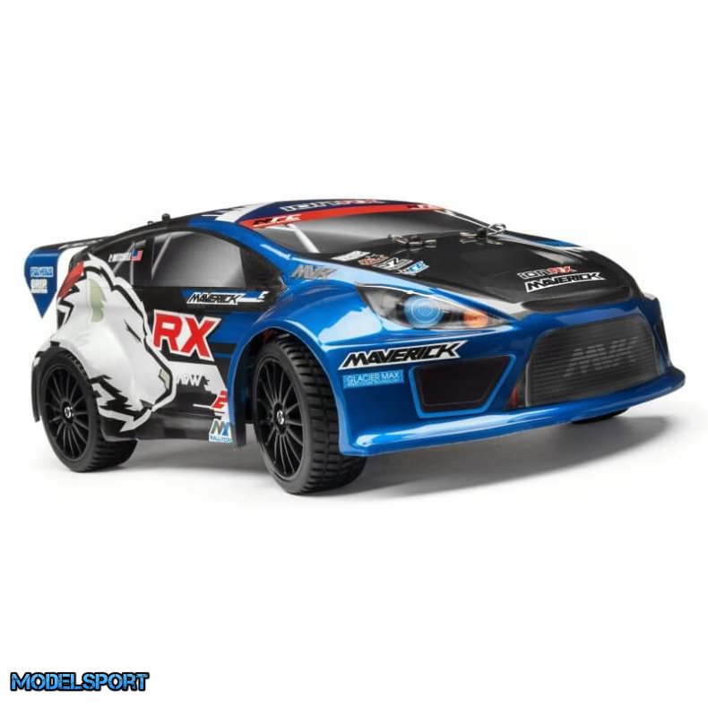 Maverick 28070 Rally Painted Body Blue With Decals (Ion RX)