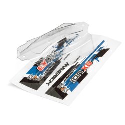 Maverick 28072 Clear Buggy Body With Decals (Ion Xb)