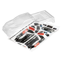 Maverick 28074 Clear Monster Truck Body With Decals (Ion Mt)