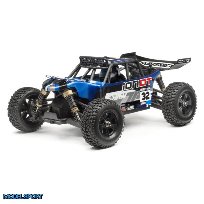 Maverick 28075 Clear Desert Truck Body With Decals (Ion Dt)