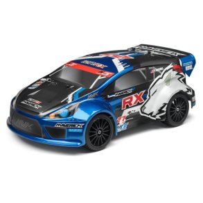 Maverick 28076 Clear Rally Body With Decals (Ion Rx)