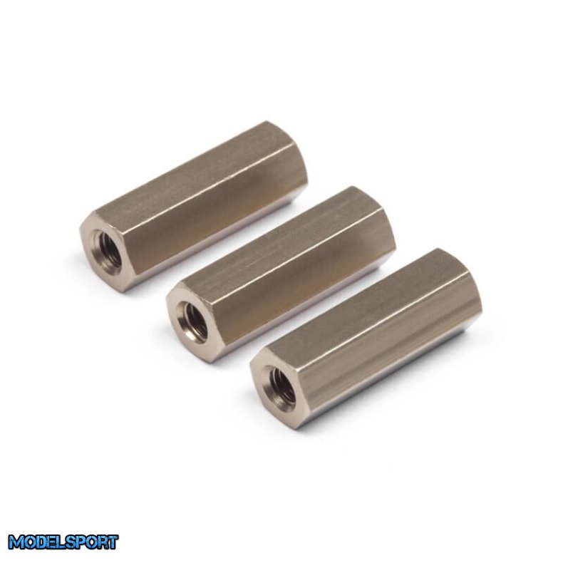 Maverick 29051 Rear Chassis Brace Hex Posts 16mm (3Pcs)
