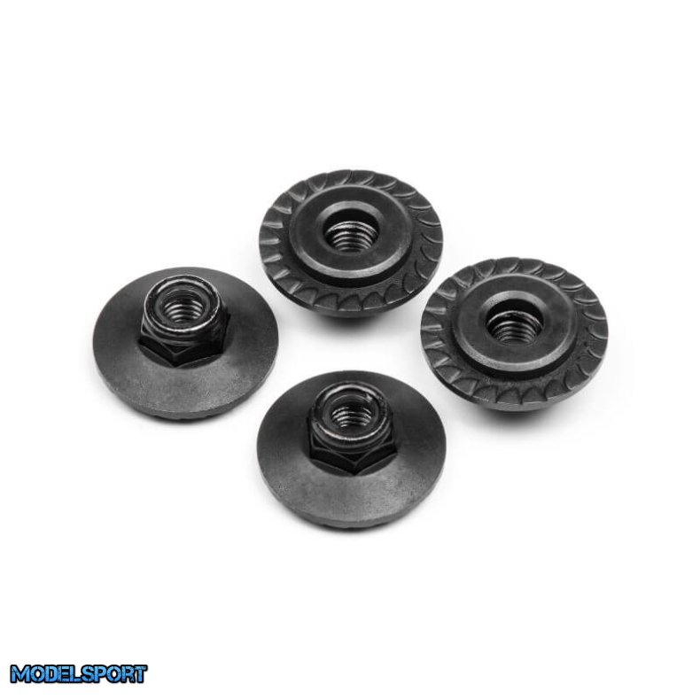 Maverick 29092 Flanged Lock Nut M5X8mm (4Pcs)