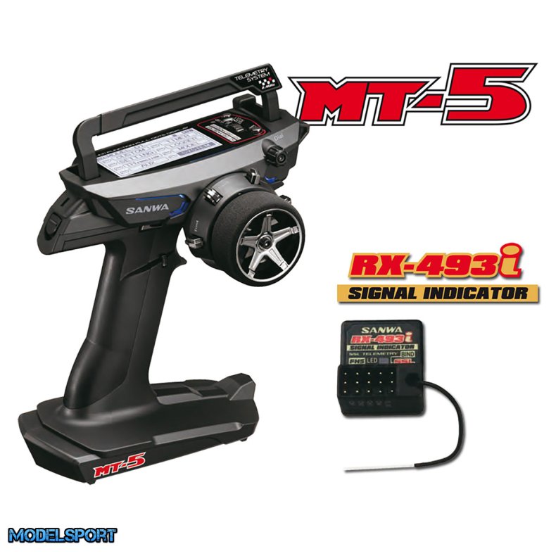Sanwa MT-5 FH5 with RX493i Receiver