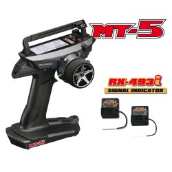 Sanwa MT5 Combo with 2x RX493 Receivers