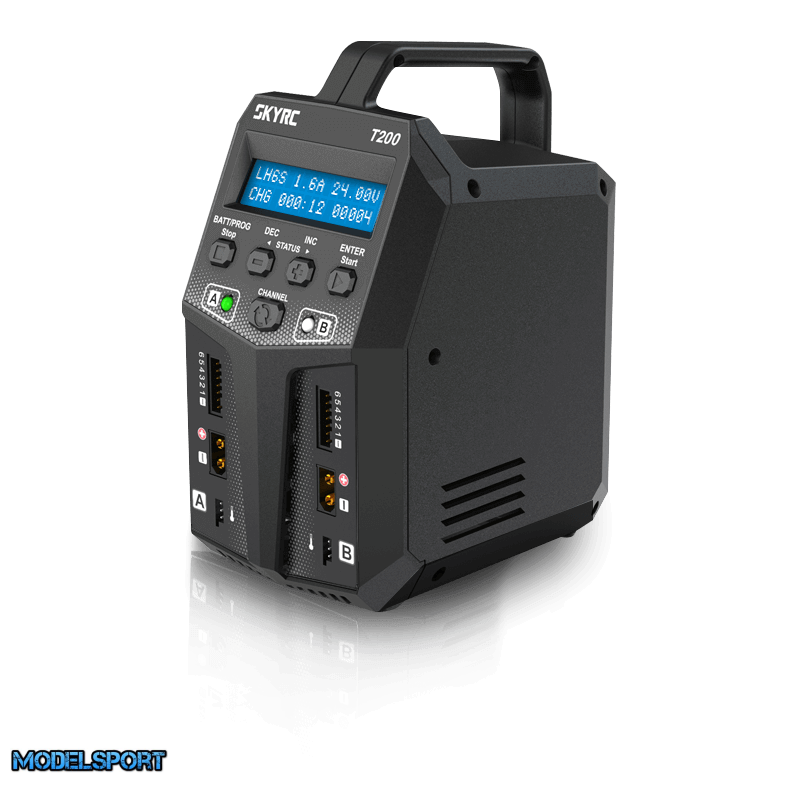 SkyRC T200 AC/DC 12A oplader