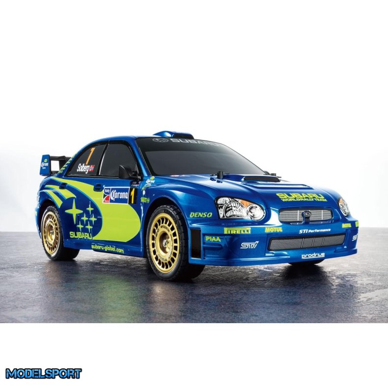 Tamiya 47372 Subaru Impreza Mexico 2004 TT-01 Type-E