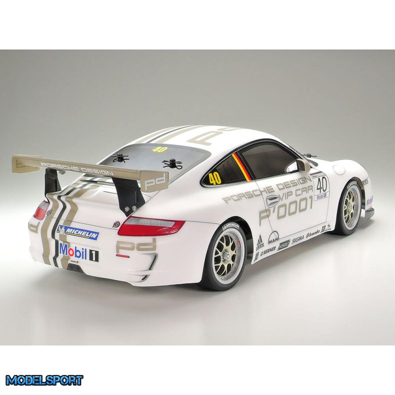 Tamiya 47429 Porsche 911 GT3 CUP VIP 2008 TT-01 E