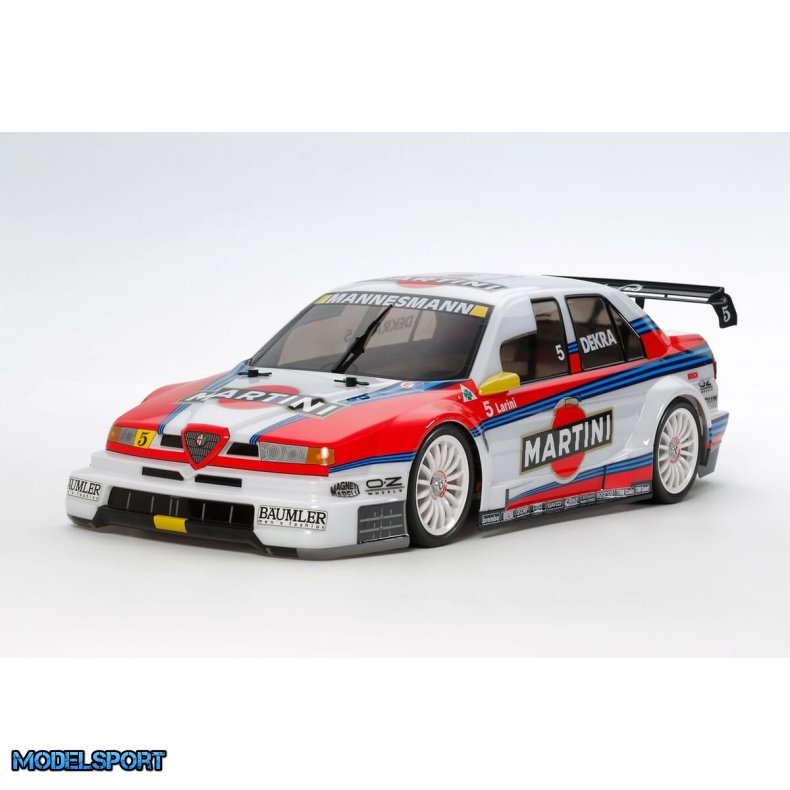 Tamiya 58606 Alfa Romeo 155 V6 TI Martini (TT-02) Fjernstyret bil