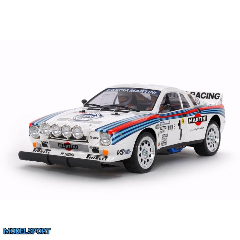 Tamiya 58654 Lancia 037 Rally (TA-02) Fjernstyret bil