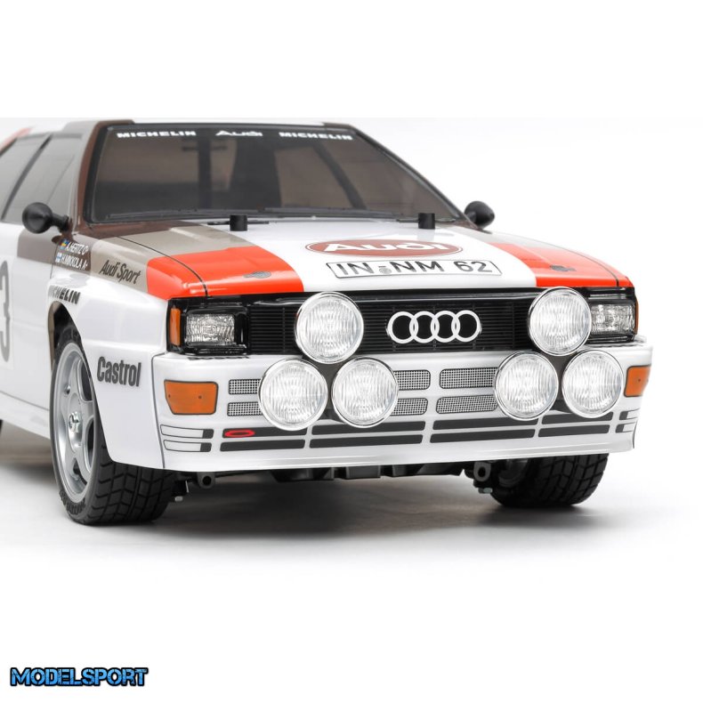 Tamiya 58667 Audi Quattro Rallye A2 (TT-02) Fjernstyret bil