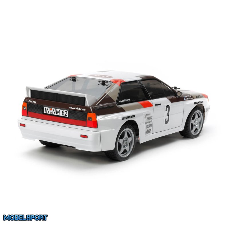 Tamiya 58667 Audi Quattro Rallye A2 (TT-02) Fjernstyret bil