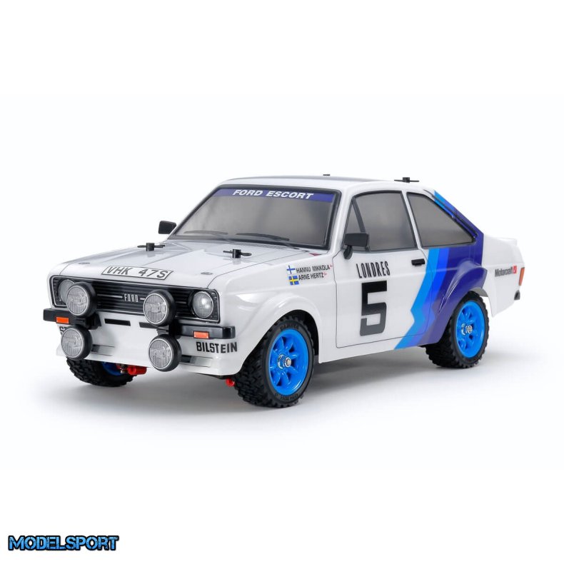 Tamiya 58687 Ford Escort Mk. II Rally (MF-01X) Fjernstyret bil