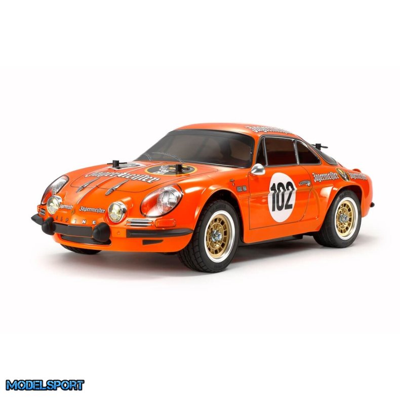 Tamiya 58708 Alpine A110 J&auml;germeister (M-06) Fjernstyret bil