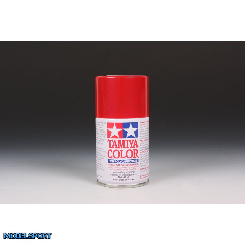 Tamiya Color Lexan PS-15 Metallic Red