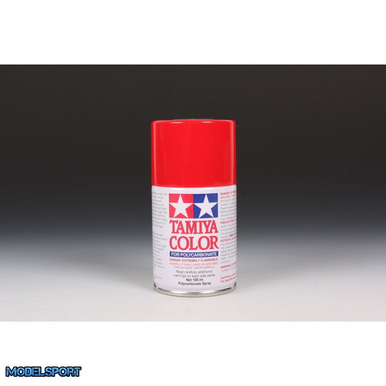Tamiya Color Lexan PS-2 Red