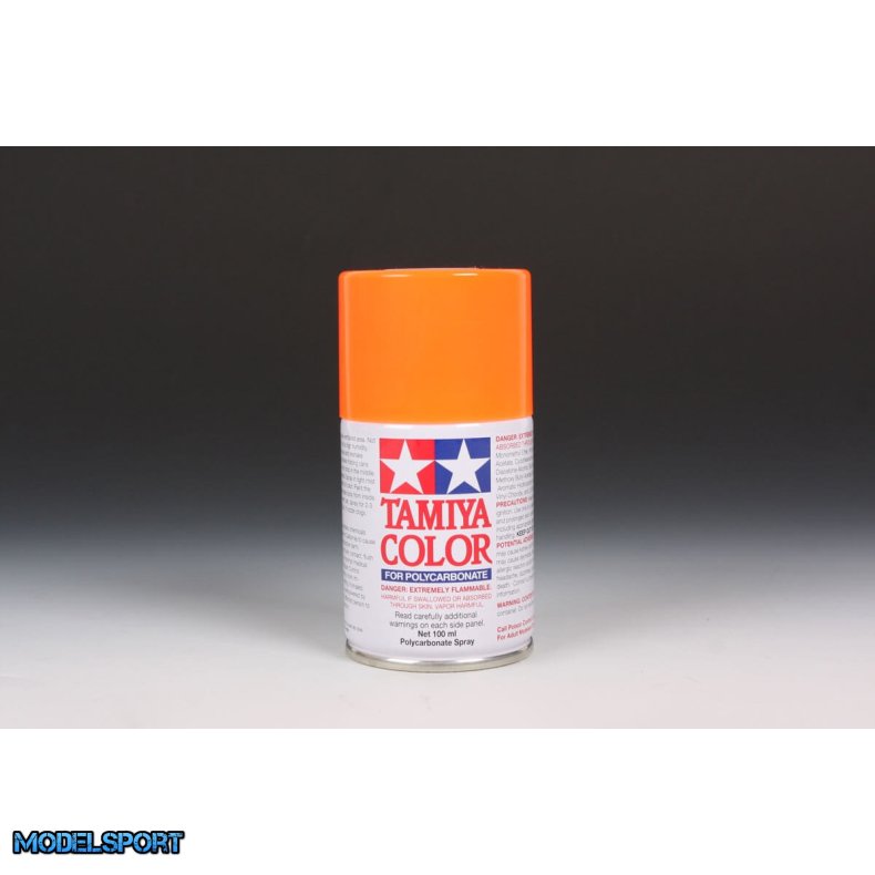 Tamiya Color Lexan PS-24 Flourecent Orange